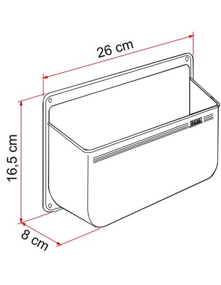 Porte-objets Pocket L de Fiamma