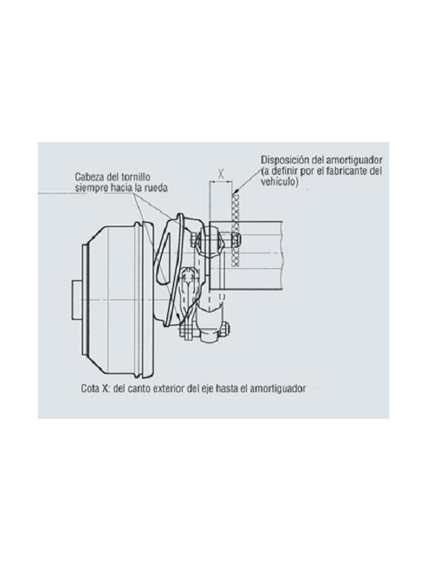 Fixing bracket for Alko Octagonal shock absorber