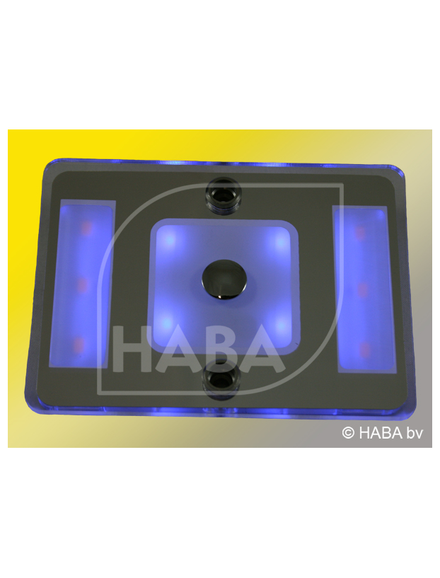 Luz de teto LED de 210 lúmens (azul)