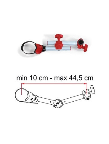 Bras réglable Fiamma Pro D1 ROUGE