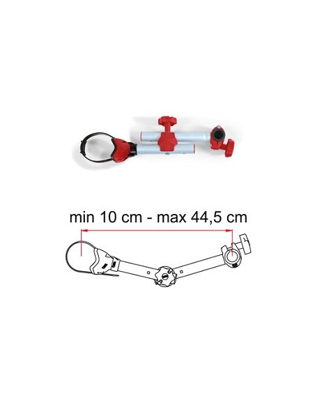 Adjustable arm Fiamma Pro D1 RED