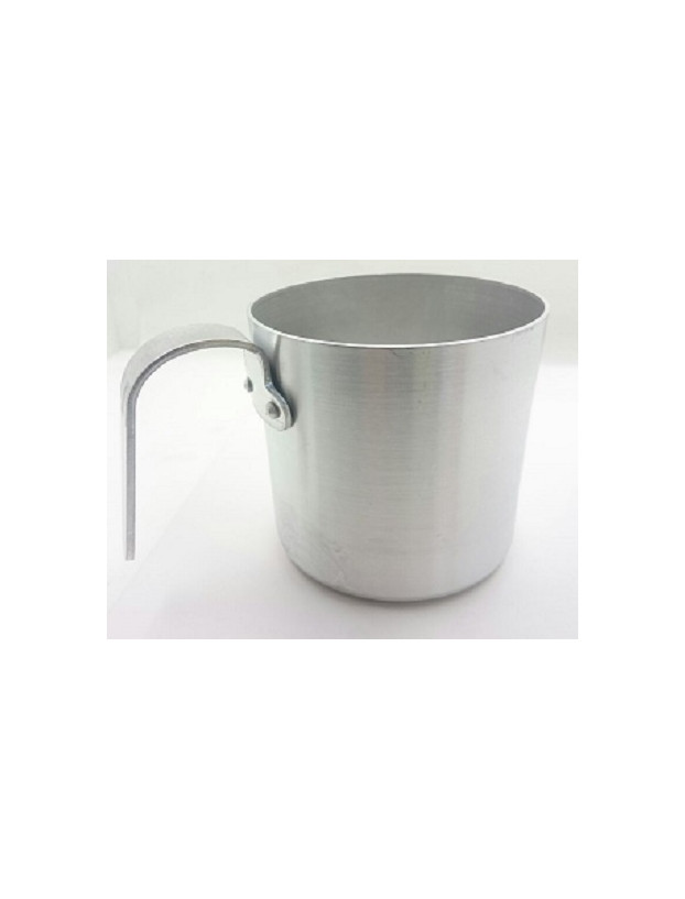 Copo de alumínio, diâmetro 8cm