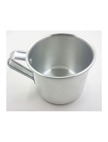 Copo de alumínio, diâmetro 8 cm