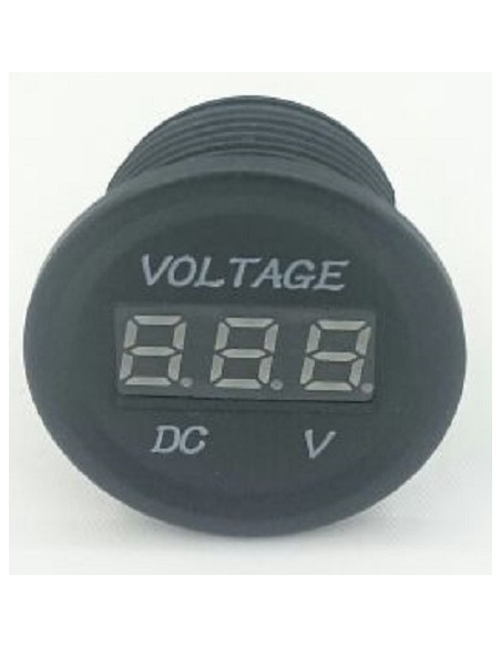 Battery indicator voltmeter