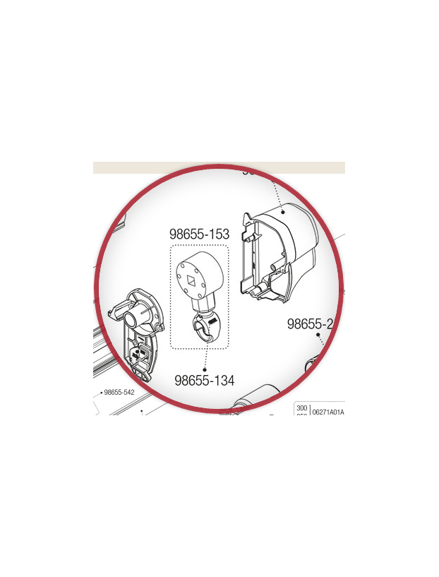 Torno de toldo F45 S, F45Ti, F45Plus L