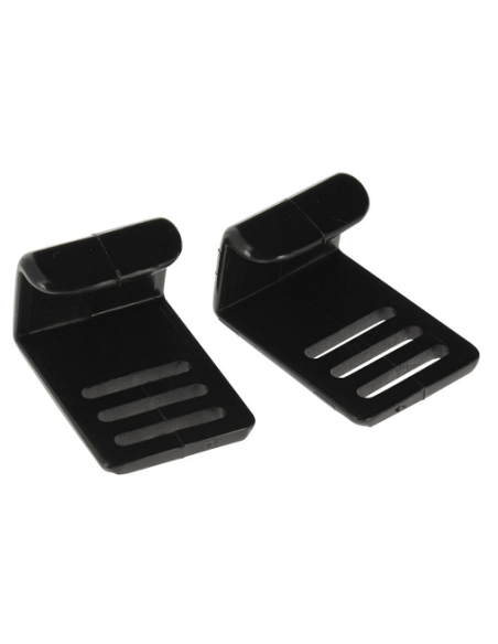 Lace clip for rear view mirror