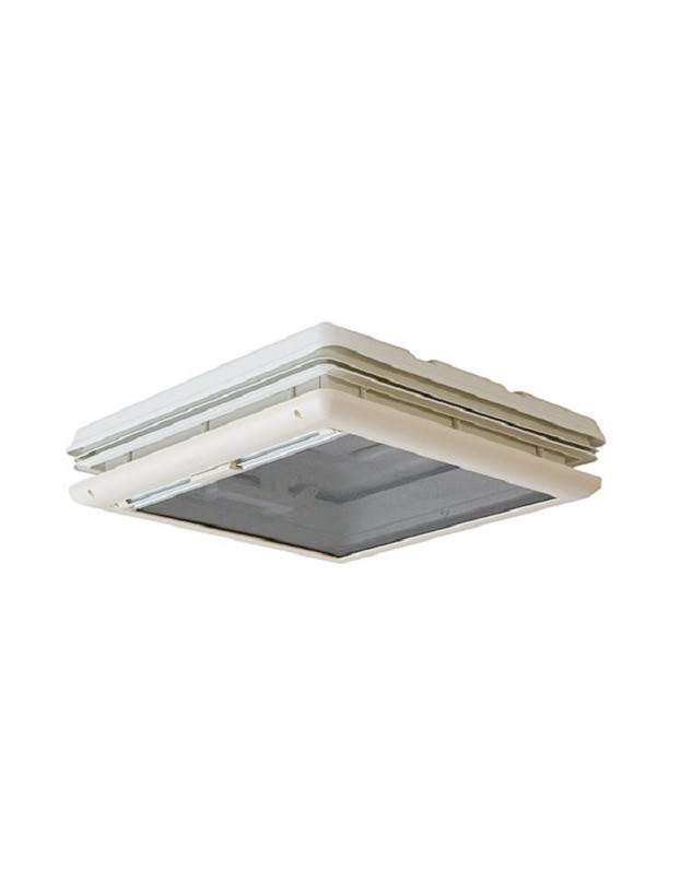 Clarabóia Ventilação Branca 50 x 50 cm Fiamma