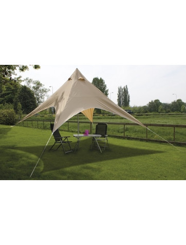 Toldo ligero Pyramide 4,50 x 4,50 metros. Euro Trail