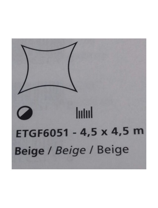 Light Tello Pyramide 4,50 x 4,50 metri. Euro Trail