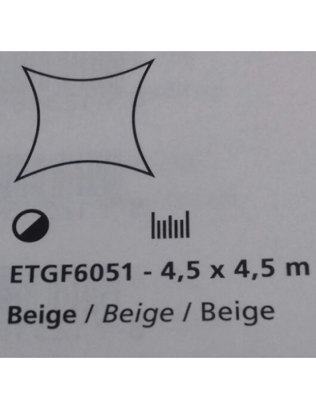 Light Tello Pyramide 4,50 x 4,50 metri. Euro Trail