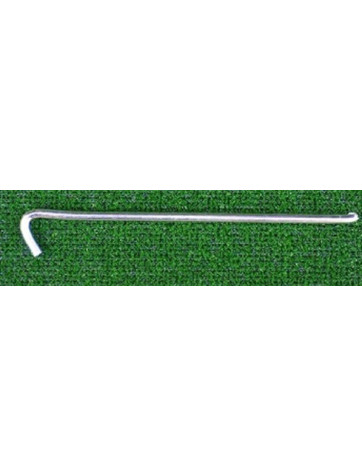 Picareta redonda de aço com ponta 210mm x6