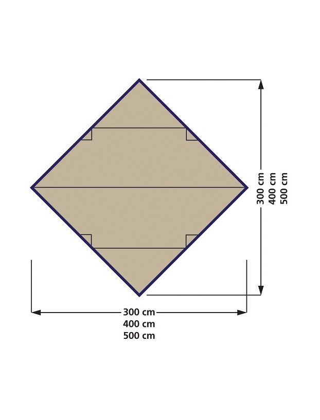 Eurotrail gable light awning