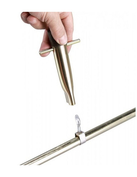 Key to turn thumbscrews.