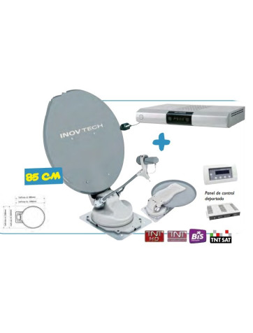 Pack Antena Satellite automatica SatFinder + Decodificador