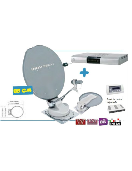 SatFinder Automatic Satellite Antenna Pack + Decoder