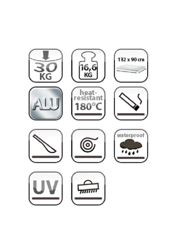 Tavolo pieghevole Extender Westfield