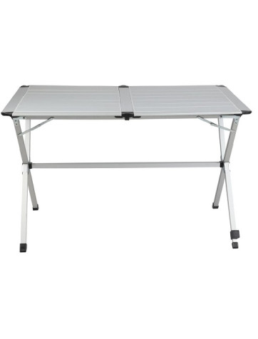 Mesa aluminio plegable 6 personas 140cm