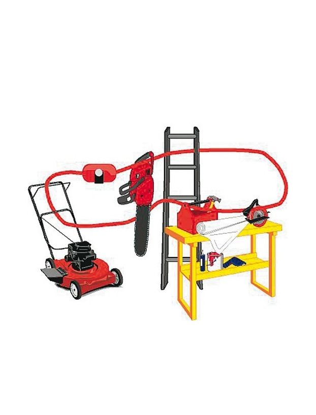 Allarme acustico con blocco antirosso da 240 metri e diffusore da 120 dB