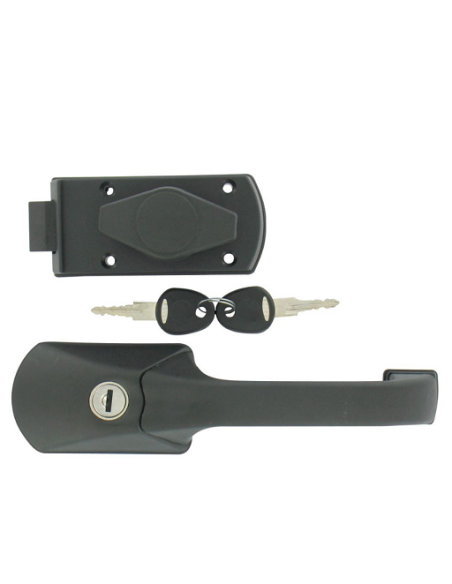 Security lock with internal lock