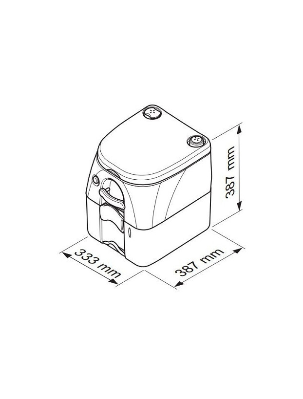 Inodoro WC Químico Portátil  976 Dometic
