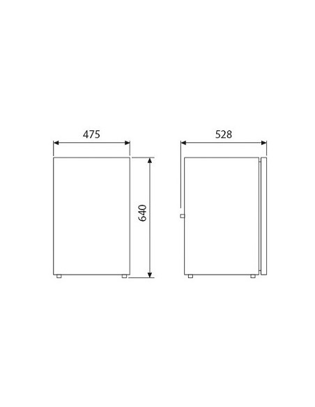 Kühlschrank Dometic CRX80 E Kompressor 78 Liter