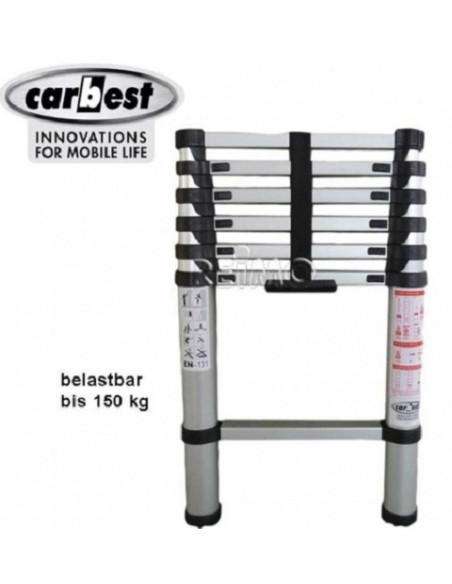 Alu-Teleskopleiter 2,00 m. am besten