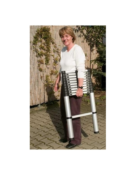 Scala telescopica in alluminio 2.00 m. Carbest