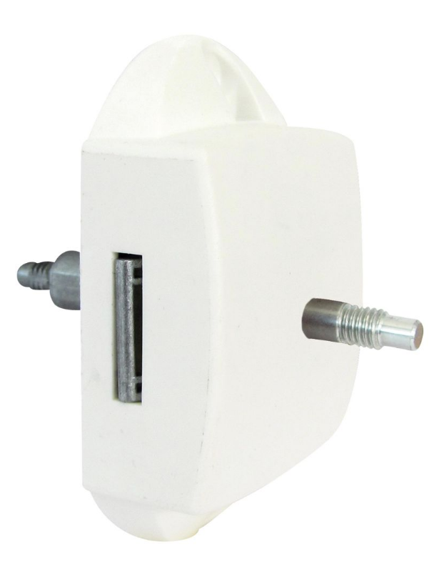 Schloss und Griff mit Innen- und Außenöffnung