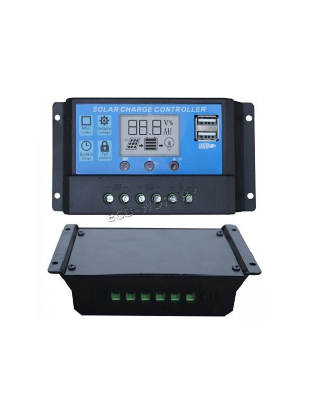 Regulador controlador automático de carga solar 30A PWM