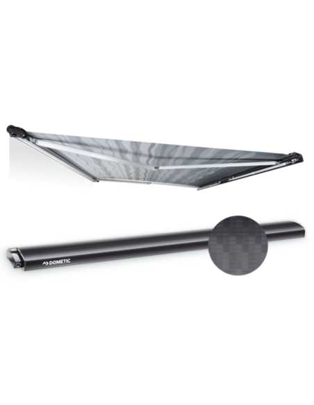 Toldo Dometic PR 2000 Kit Fiat Ducato - 3,75 Metros Cor Antracite
