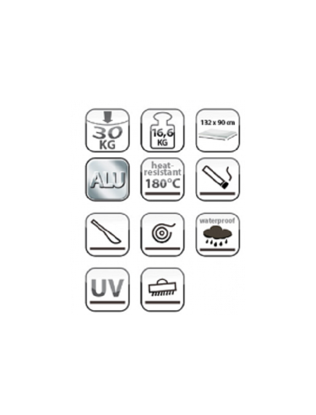 Superbe table 115 Westfield 2/ 4 personnes