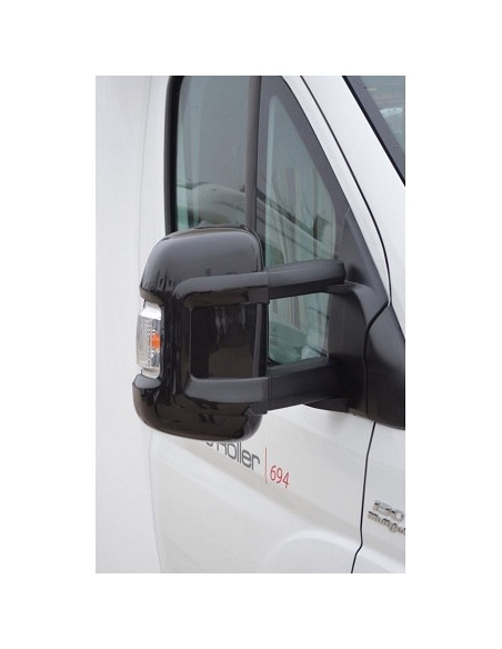 Protector retrovisor negro Milenco Ducato