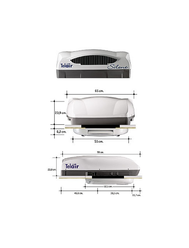 Climatisation Telair Silent 7400H Avec Pompe à Chaleur !