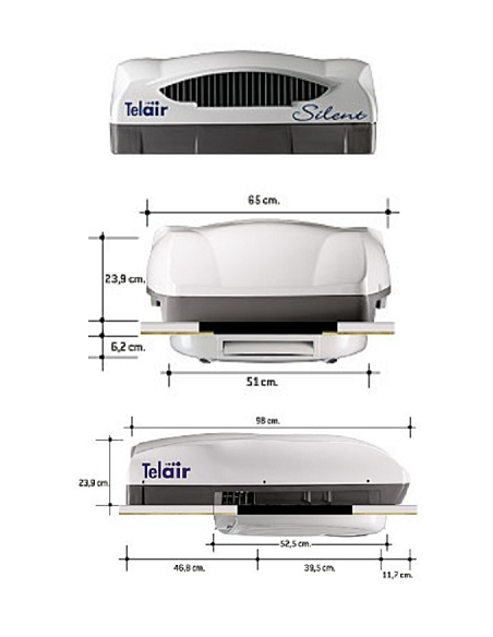 Aria Condizionata Telair Silent 7400H Con Pompa Calor!