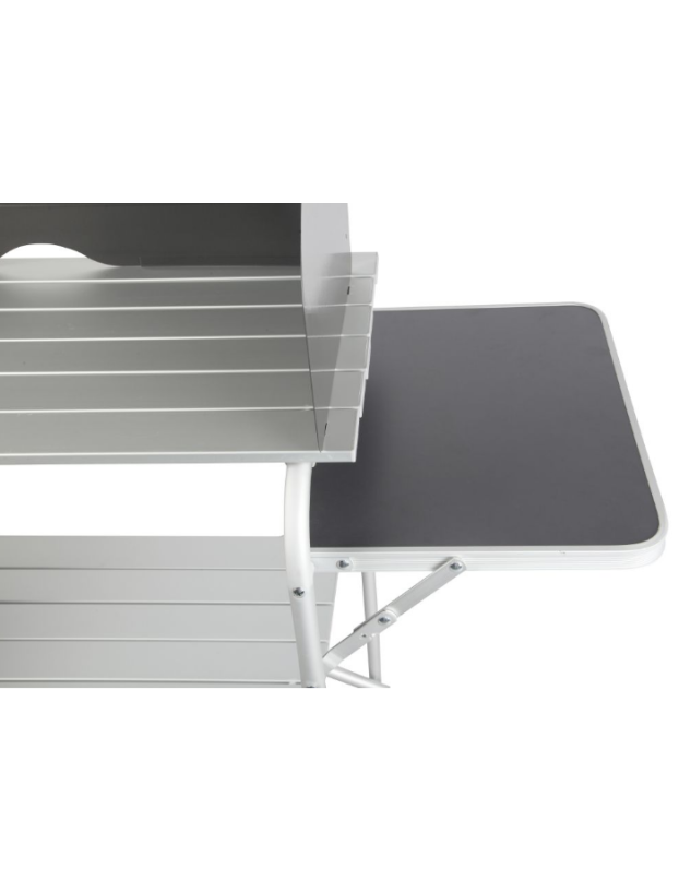 Mueble cocina aluminio Bayasun Midland Cuisine Agena totalmente plegable