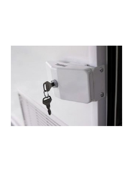 Fechadura para perfil de porta. Bloqueio da moldura da porta Thule.