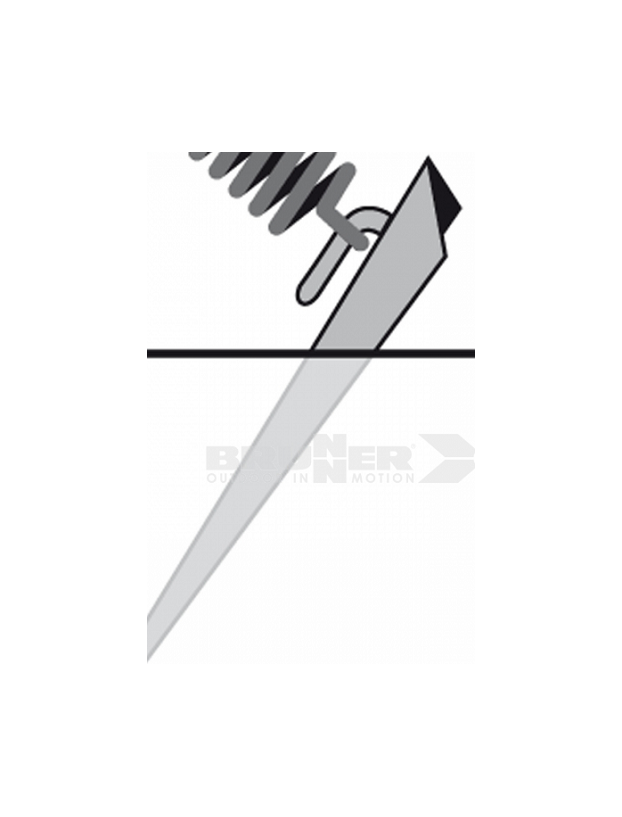 Sangles de fixation pour avances et stores. Kit stabilisateur Brunner.
