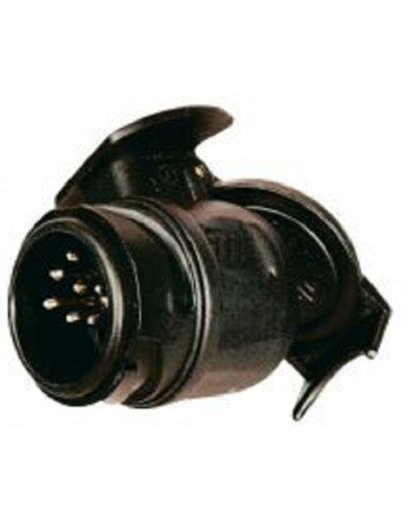 13 pole male to 7 pole female plug