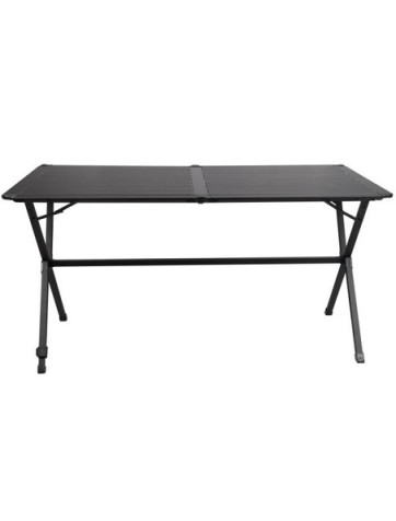 Table pliante Gap Less noire pour 4 personnes Midland