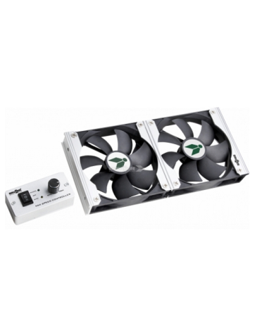 Ventilador doble para neveras con panel de control Vento NG 92. Bunner