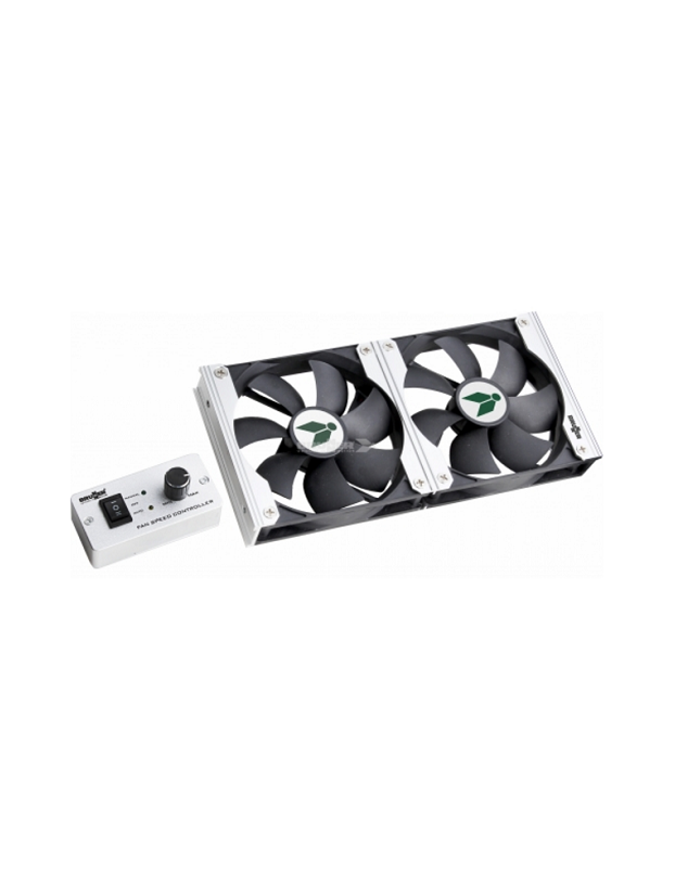 Ventilador doble para neveras con panel de control Vento NG 92. Bunner