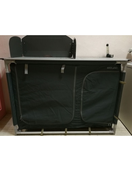 Wyoming cabinet with Sink + Faucet + Drain. Midlands