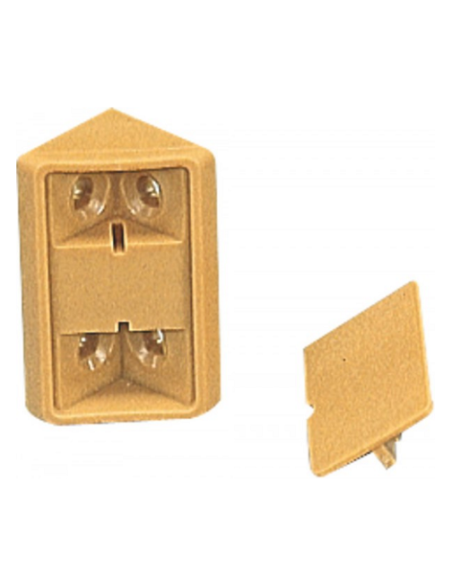 Ángulo de plástico para muebles y cajones