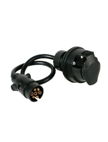 Adaptador macho de 7 pinos para fêmea de 13 pinos