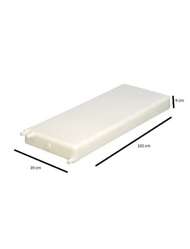 Cuve extra-plate de 40 litres