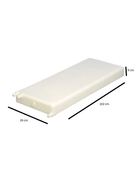 Cuve extra-plate de 40 litres Cuve extra-plate de 40 litres