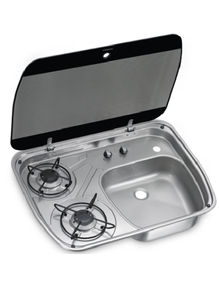 Cuisinière à gaz avec évier Dometic HSG 2445
