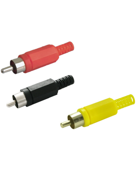 Macho coaxial RCA