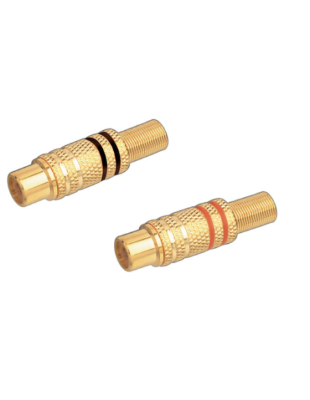 Métallique RCA Coaxial Femelle