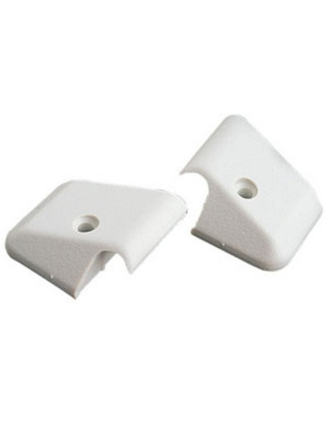 White skirt profile terminals 2 units